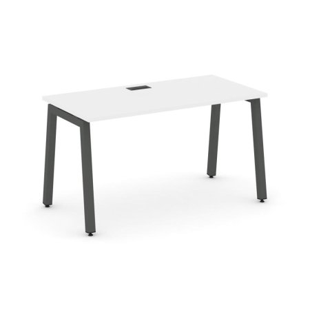 Стол письменный SN-5A.SP-001 (980х600х750) (Белый/Металл Антрацит)