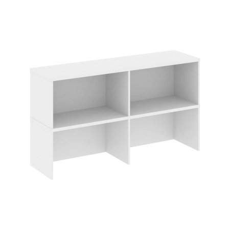 Надставка на тумбу 2 яруса SN.NT-105 (1432х400х800) (Белый)