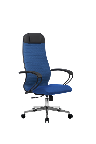 Кресло для руководителя Метта МЕТТА-21(MPRU)/подл.130/осн.004 (Синий)