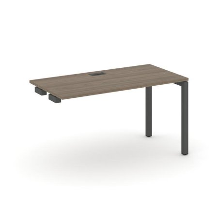 Стол-приставка к опорным элементам SN-5P.OPRS-014 (1580х700х750) (Вяз Благородный/Металл Антрацит)
