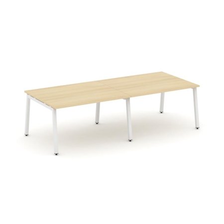 Стол переговорный SN-5A.SPRG-043.3 (2760х1180х750) (Акация Лорка/Металл Белый)