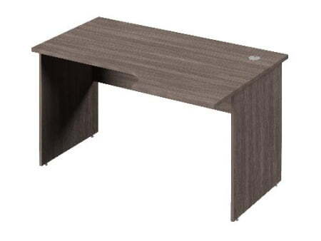 Стол эргономичный с заглушкой кабель-канала (правый) Public comfort С-34пр 1350x890x740 (Джара госфорт)