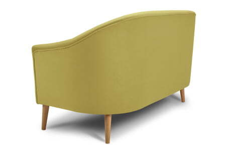 Диван 2-местный Arty (1520x700x870) Горчичный (Горчичный)