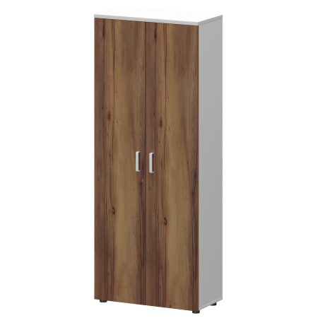 Шкаф для одежды Смарт СМШ-58ШД Тип1 792x380x1990 (Белый/Таксония)
