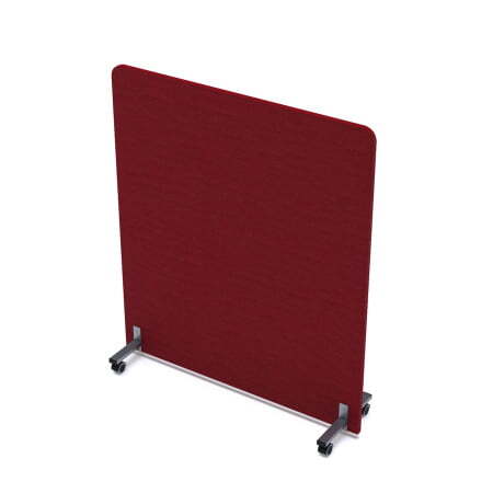 Акустическая мобильная перегородка SOFTOffice 011.МП.1214 1200x377x1400 (Red)
