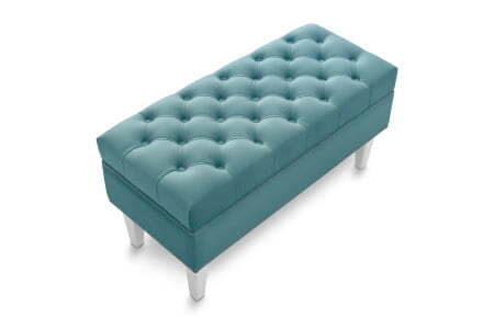 Банкетка Parige 900 (920x420x450) Аквамарин (Аквамарин)