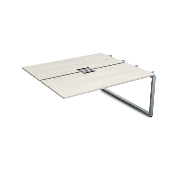 СБДС-О.988 Стол системы БЕНЧ, на 2 рабочих места,средний (1200x1635x750) (IvoryСерый)