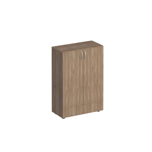 Шкаф для документов закрытый Комфорт МП2 К 364 800x380x1230 (Дуб шамони темный)