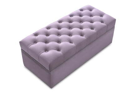 Банкетка Marcele 900 (920x420x450) Пудровый (Пудровый)