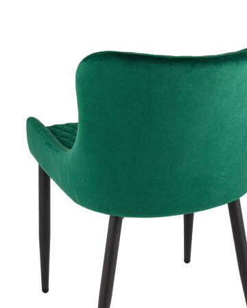 Стул Ститч велюр изумрудный (Стул Ститч изумрудный)