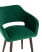 Стул с подлокотниками Саймон велюр темно-зеленый (Стул Саймон темно-зеленый)