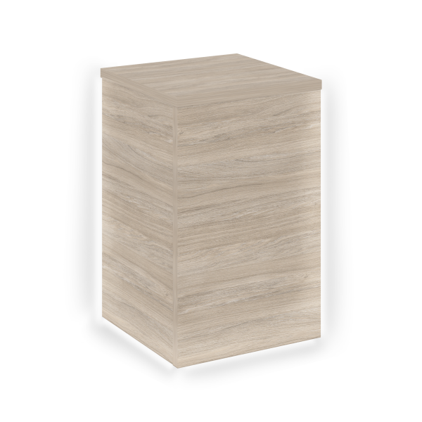 Накладка высокая угловая внешняя  с подсветкой правая для О.R-F.MU.VNER Onix О.R-NU.V.VNE.SR 432x432 (Дуб Аттик)