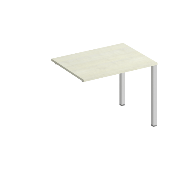 Секция стола рабочей станции на металлокаркасе КФ Комфорт КФ К.1130-1 1000x750x750 (Дуб шамони светлыйСерый)