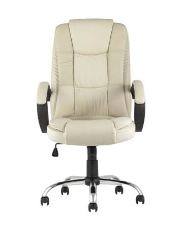 Кресло руководителя TopChairs Atlant бежевое (Компьютерное кресло Atlant бежевый)
