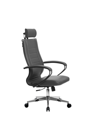Кресло для руководителя Метта МЕТТА-32(MPES)/подл.117/осн.004 (Серый)