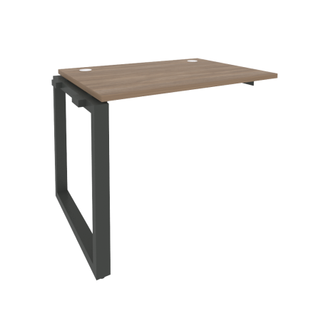 Наборный элемент рабочей станции на О-образном м/к Onix O.MO-1.NRS-1.7 980x720x750 (Дуб Аризона/Черный металл)
