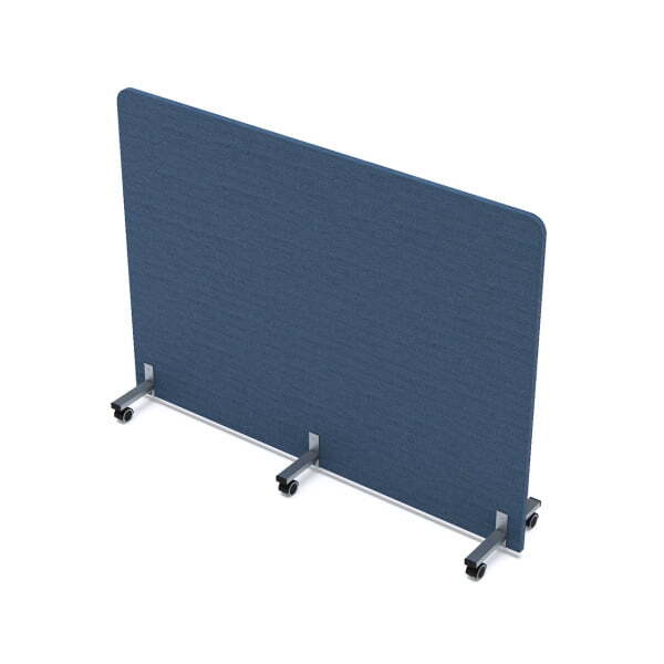 Акустическая мобильная перегородка SOFTOffice 011.МП.1612 1600x377x1200 (Denim)