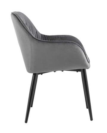 Стул Алекса велюр серый (Стул Алекса серый)