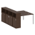 Рабочая станция с опорным шкафом-купе Metal System Style БП.РС-СШК-4.3 1910x2332x1098 (Дуб Наварра/Серый металл)