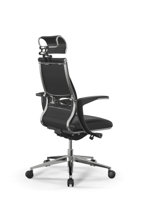 Кресло для руководителя Метта Samurai M3-11U - Infinity /Kc06/Wm06/U1mL-mL/H2cL-3D(M26.B32.G25.W03) (Черный)