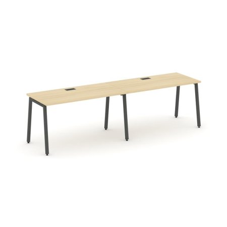 Рабочая станция 1 сторонняя SN-4A.ORS-022 (2360х800х750) (Акация Лорка/Металл Антрацит)