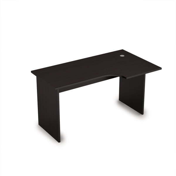 2С.045 Стол криволинейн.прав. 1400x800x750 (Венге)