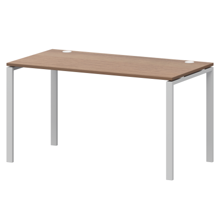 Стол на металлокаркасе Арго-М АМ-005 1800x730x760 (Орех/Белый)