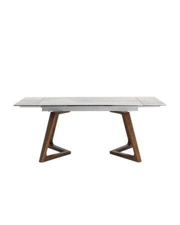 Стол обеденный Артизан раскладной 140-200*90 керамика (Стол обеденный Артизан серый)