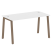 Стол письменный Metal System Style БА.СП-3 1400x720x750 (Дуб Наварра/Серый металл)