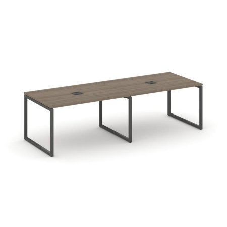 Стол переговорный SN-4O.SPRG-014 (3160х980х750) (Вяз Благородный/Металл Антрацит)