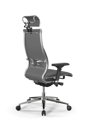 Кресло для руководителя Метта Samurai B2-10D - Infinity /Kc06/Nc06/D04P/H2cL-3D(M26.B32.G25.W03) (Серый)