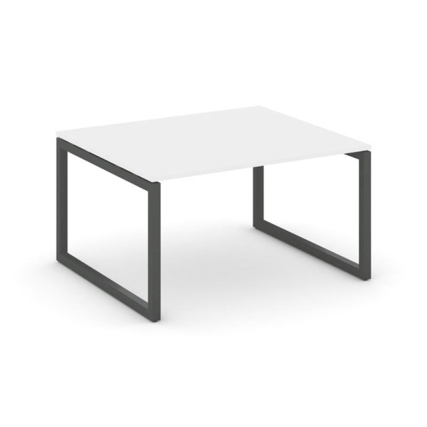 Стол переговорный SN-5O.SPRG-032.3 (1180х1180х750) (Белый/Металл Антрацит)