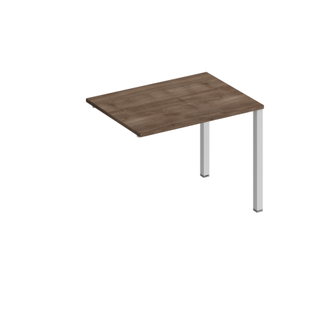 Секция стола рабочей станции на металлокаркасе КФ Комфорт КФ К.1130-1 1000x750x750 (Дуб шамони темныйСерый)