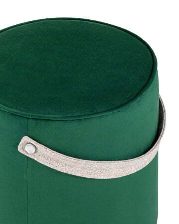 Пуф Джерри велюр изумрудный (Пуф Джерри изумрудный)