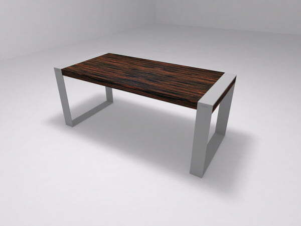 Стол руководителя Brix BR.00.01 1800x800x750 (Бежевый (акрил)Серый)