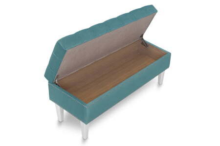 Банкетка Parige 1000 (1020x420x450) Аквамарин (Аквамарин)