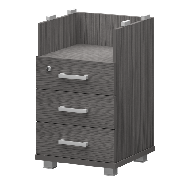 Корпус тумбы приставной Аргентум НТ-320 438x444x725 (Лиственница)