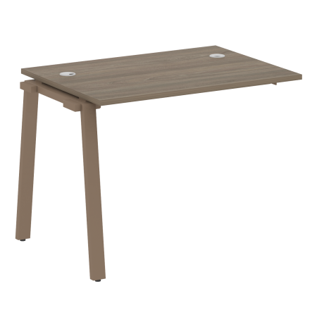 Проходной наборный элемент рабочей станции Metal System Style БА.ПРС-СП-1.1 1000x720x750 (Вяз/Мокко металл)