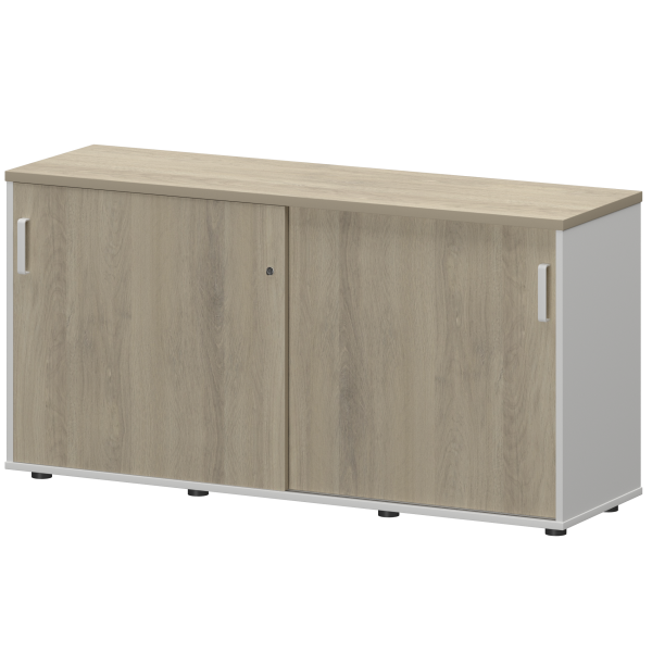 Тумба-купе Смарт СМТ-15.7К Тип2 1496x444x750 (Белый/Кронберг)