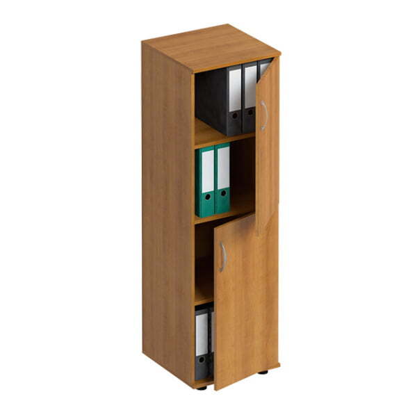 Шкаф для документов узкий Формула ФР 368 410x450x1480 (Вяз светлый)