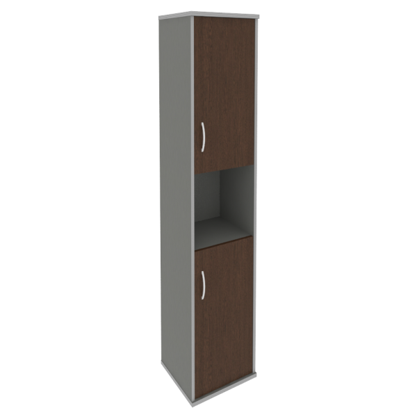 Шкаф Riva А.СУ-1.5 Пр 404x365x1980 (Венге-Металлик)