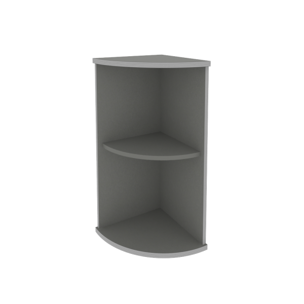 Стеллаж угловой Riva А.УС-3 365x365x828 (Венге-Металлик)