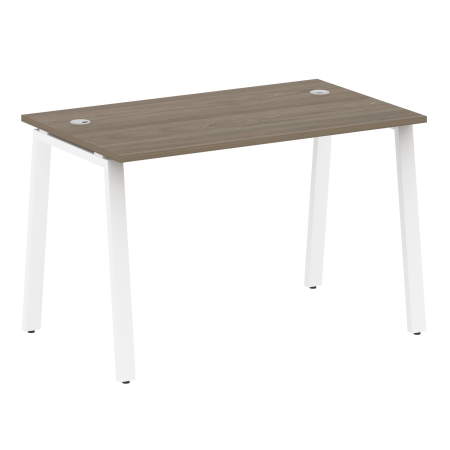 Стол письменный Metal System Style БА.СП-2 1200x720x750 (Вяз/Белый металл)