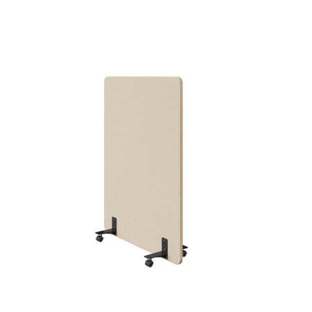 Муви. Мобильная перегородка 120х160. (Мобильная перегородка 120х160 sweet_cream)