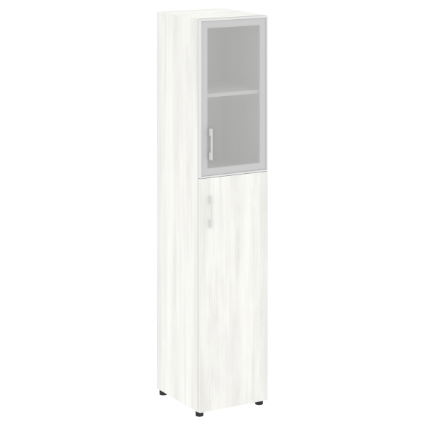 Шкаф высокий узкий нужен топ правый LT.SU 1.7R R 400x450x1990 (Снежная Патина)