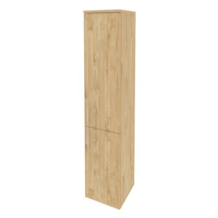 Шкаф высокий узкий правый Onix O.SU-1.3R 400x420x1977 (Тиквуд Светлый)