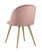 Стул Лион Страйпс велюр розовый (Стул Лион розовый)