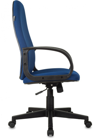 Кресло руководителя CH-808AXSN синий TW-10 крестов. пластик (Синий)