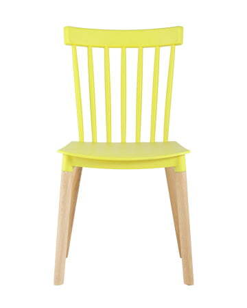 Стул Field пластик желтый (Стул пластиковый Field желтый)