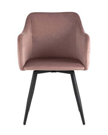 Стул Ника вращающийся велюр пыльно-розовый (Стул Ника пыльно-розовый)